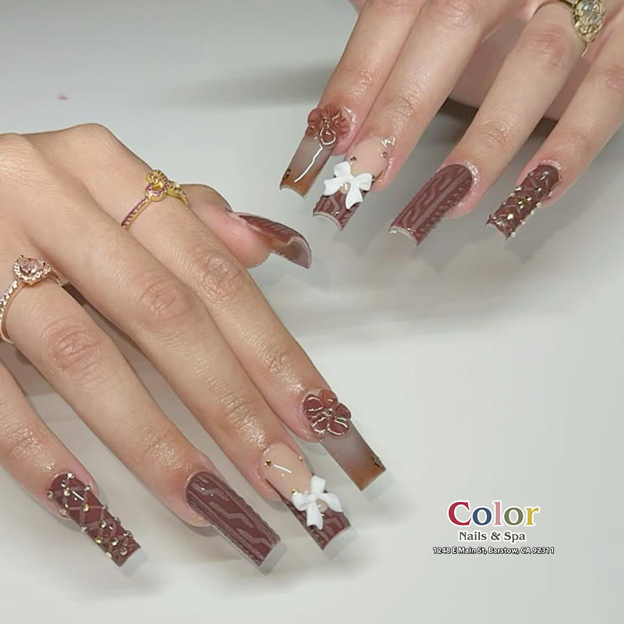 Nail design by Color Nails & Spa 
